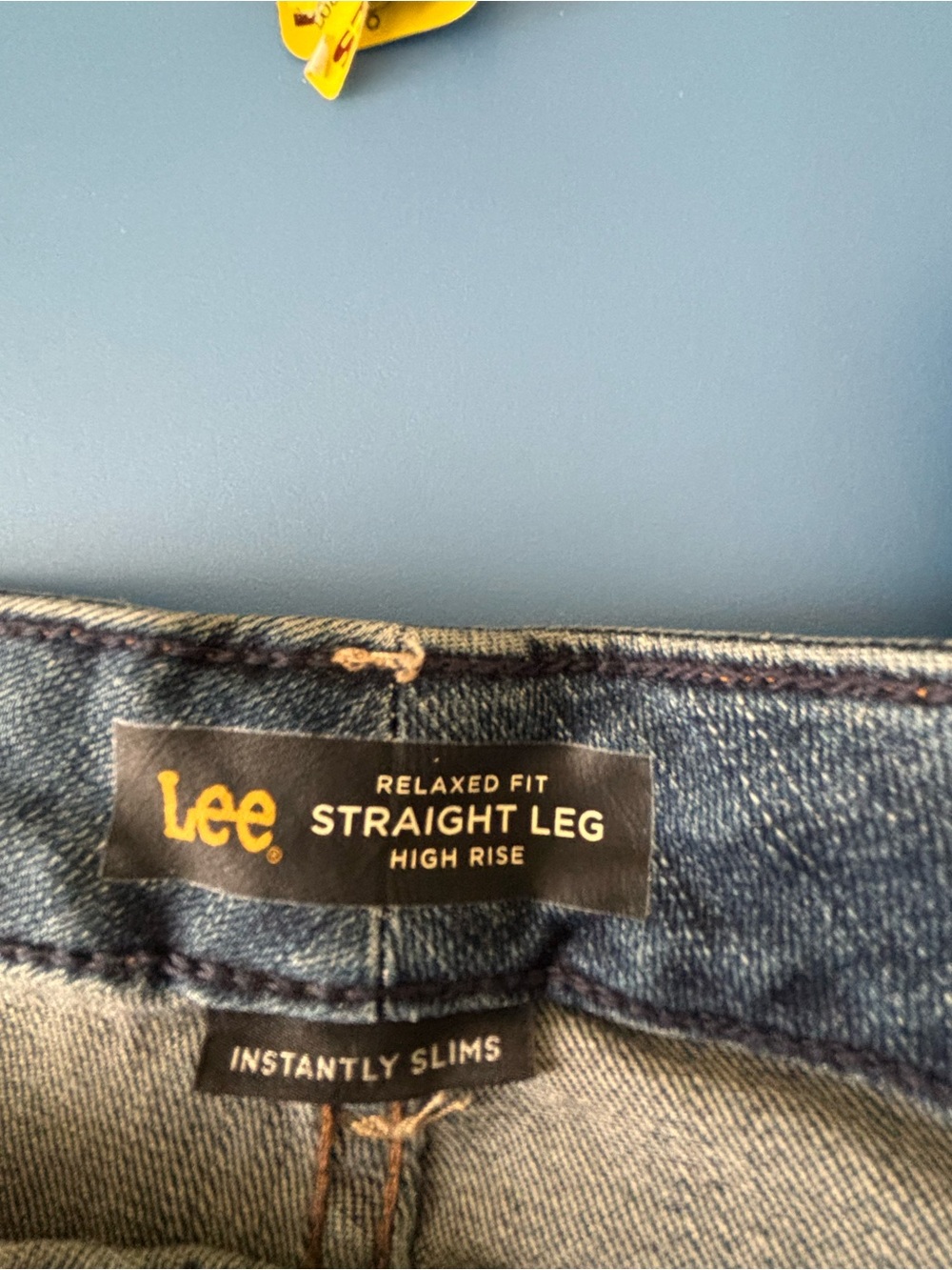 LEE RELAXED Fit Straight Leg Jeans Size 16 *NEW* - Picture 5 of 7